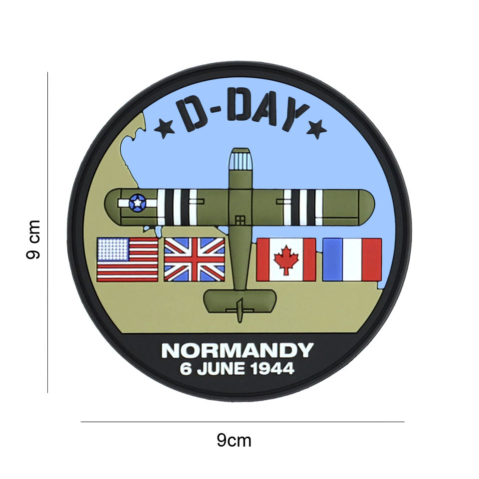 Embleem 3D PVC D-Day Waco #7084