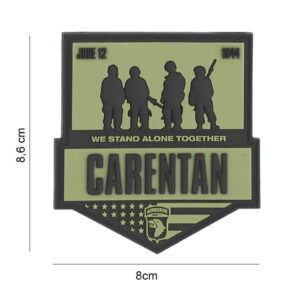 Embleem 3D PVC Carentan #7121