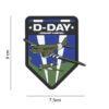 Embleem 3D PVC D-Day C-47 schild #7093