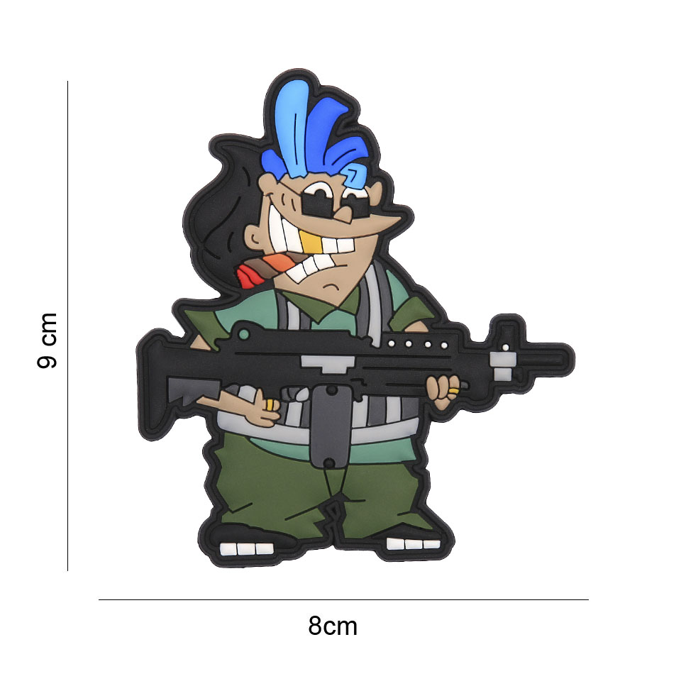 Embleem 3D PVC Doddy jerk #20024
