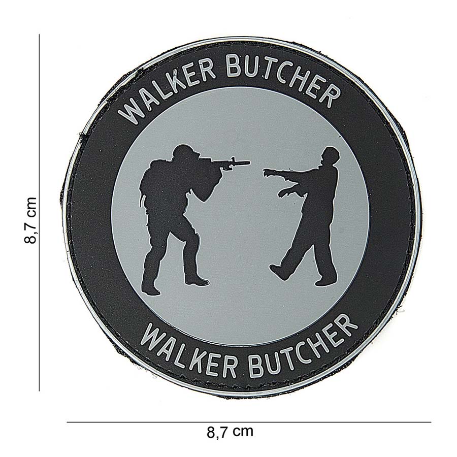 Embleem 3D PVC Walker butcher #10076