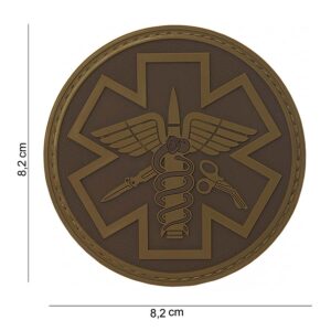 Embleem 3D PVC Para medic #13022