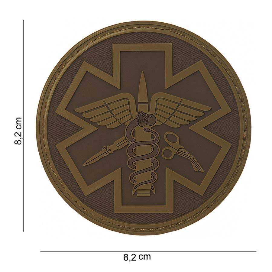 Embleem 3D PVC Para medic #13022