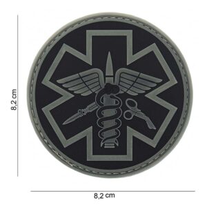 Embleem 3D PVC Para medic #13010