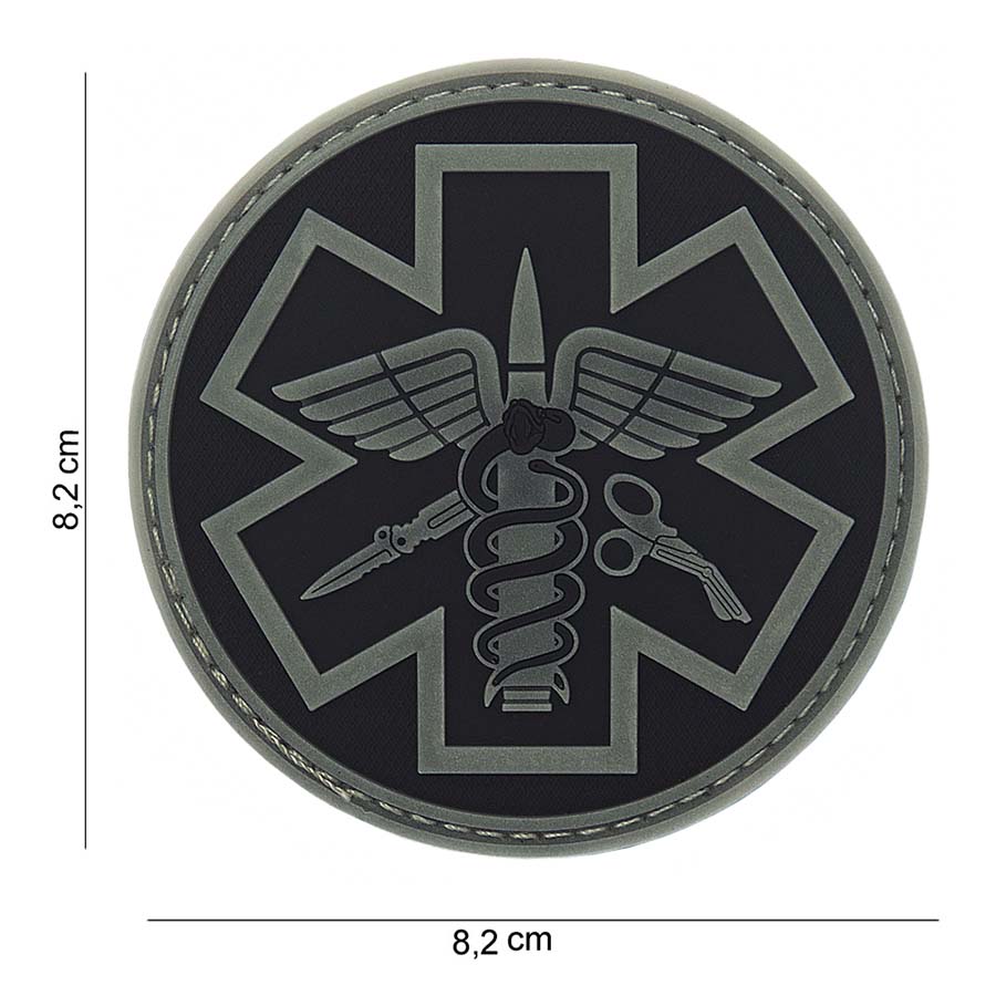 Embleem 3D PVC Para medic #13010