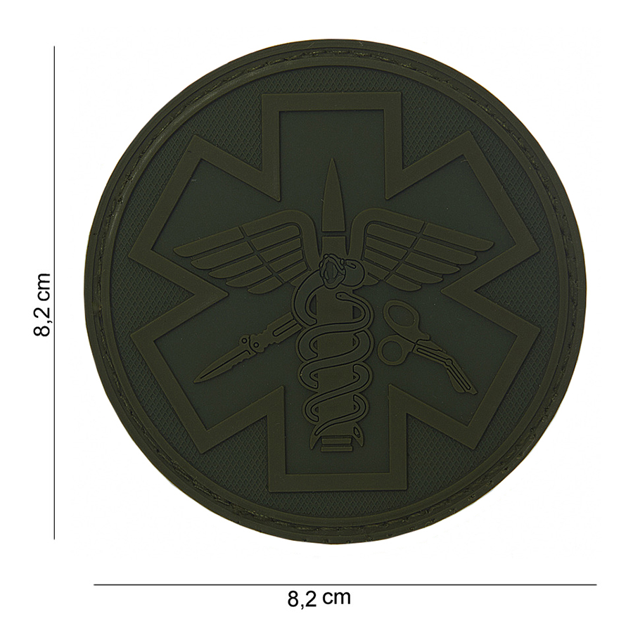Embleem 3D PVC Para medic #13009