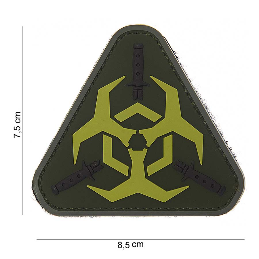 Embleem 3D PVC *2 Outbreak response #13023
