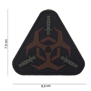 Embleem 3D PVC *1 Outbreak response #13016
