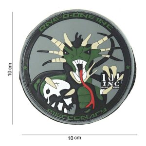 Embleem 3D PVC 101 INC Mercenary #10068