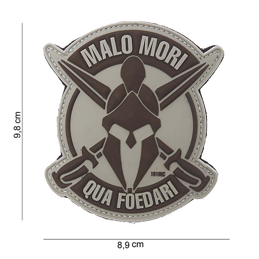 Embleem 3D PVC Malo Mori beige #10115