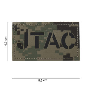 Embleem 3D PVC JTAC dig. woodland #16103