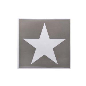 Sjabloon sticker U.S. star middel