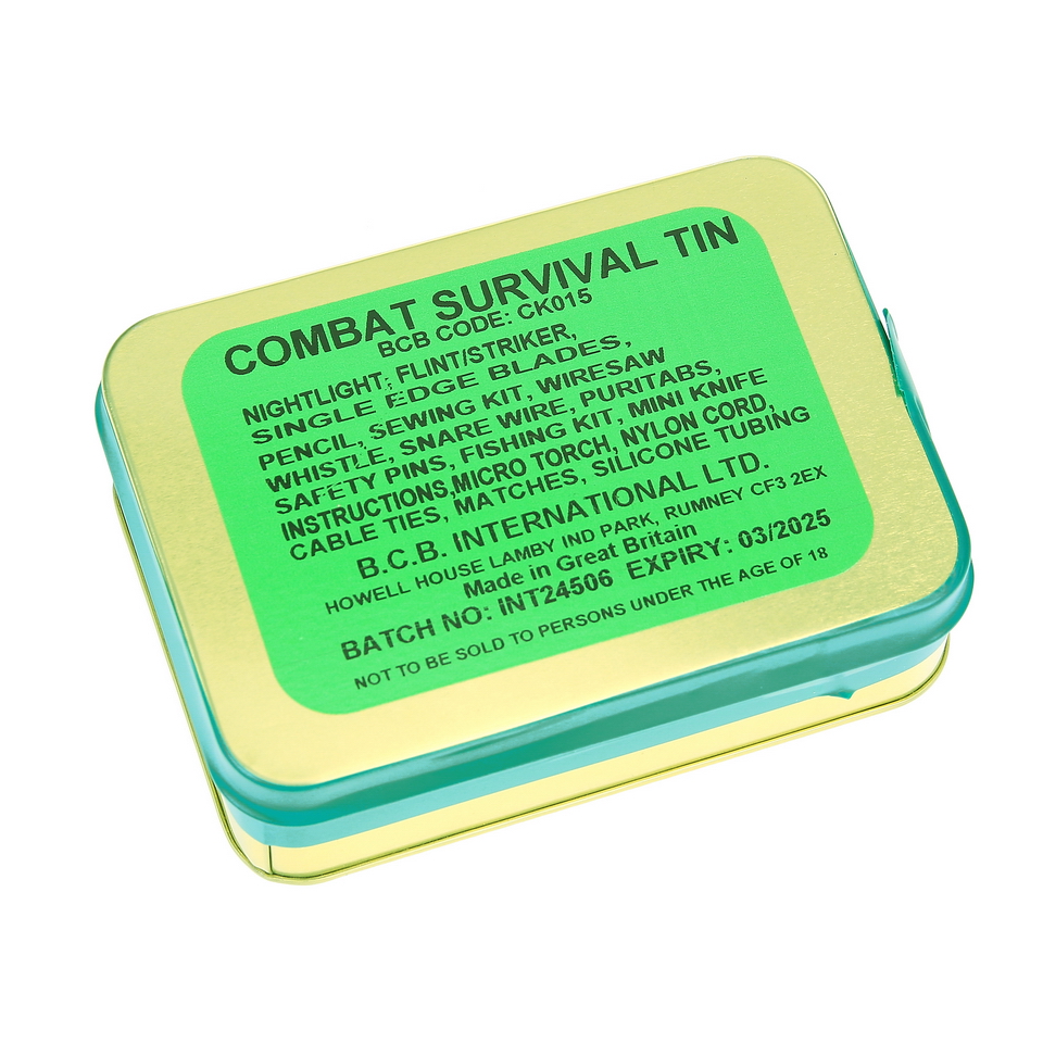 BCB combat survival tin CK015NH BCB combat survival tin CK015NH
