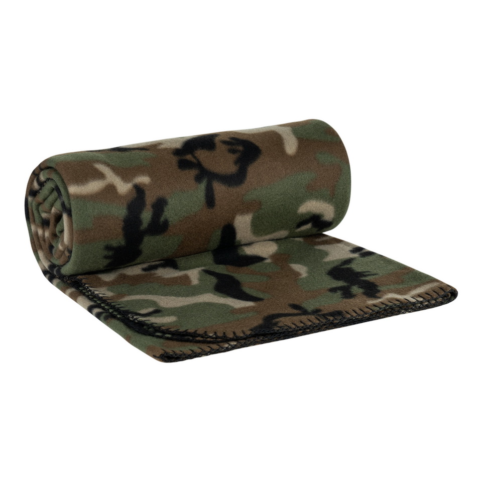 Fleece deken camouflage Fleece deken camouflage