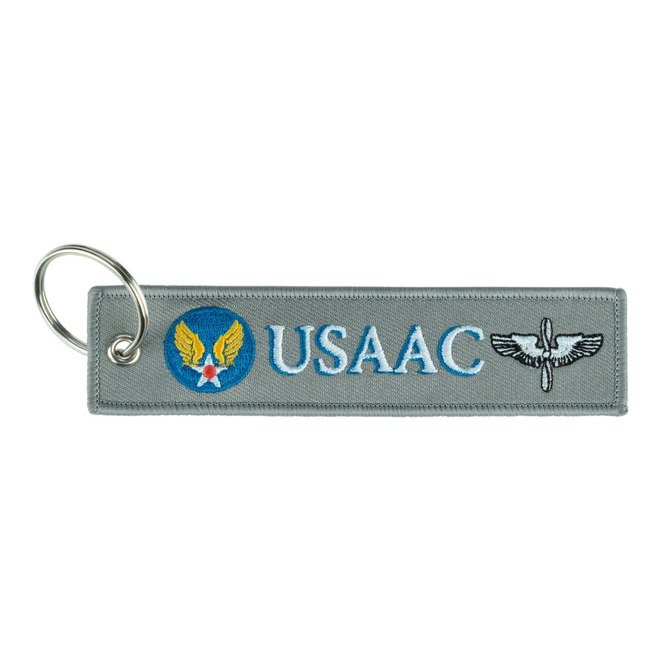 Sleutelhanger USAAC grijs #146