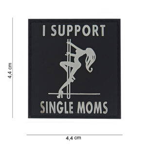 Embleem 3D PVC I support single moms #11167