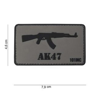 Embleem 3D PVC AK47 #10028