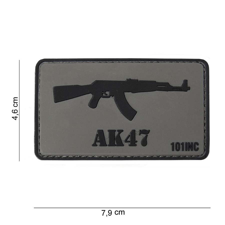 Embleem 3D PVC AK47 #10028