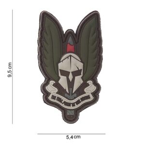 Embleem 3D PVC Spartan #10097