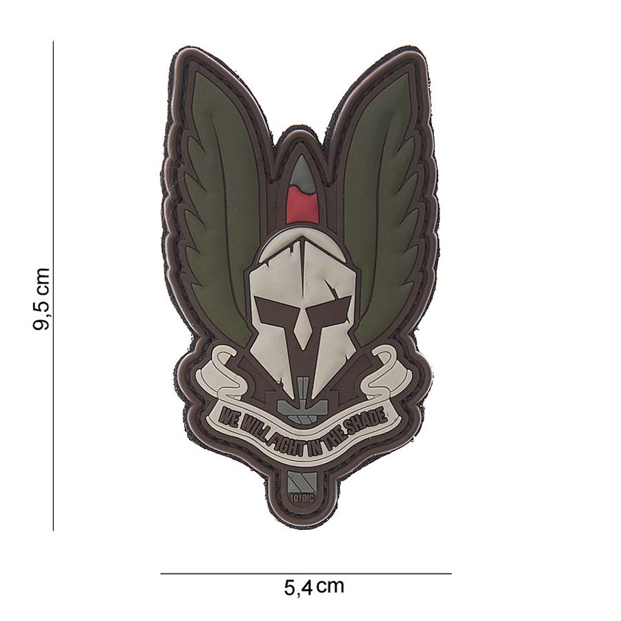 Embleem 3D PVC Spartan #10097