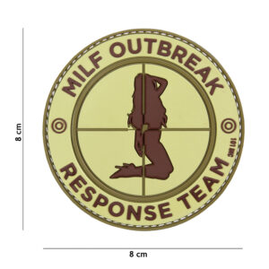 Embleem 3D PVC Milf Outbreak coyote #18007