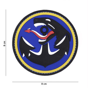 Embleem 3D PVC Formoza blauw #1120