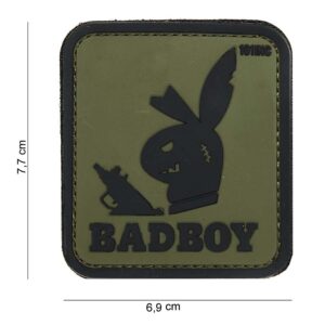 Embleem 3D PVC Badboy groen #14046