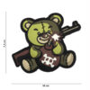 Embleem 3D PVC Terreur Teddy groen #9014