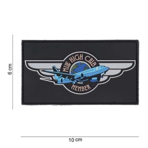 Embleem 3D PVC Mile high club #10086