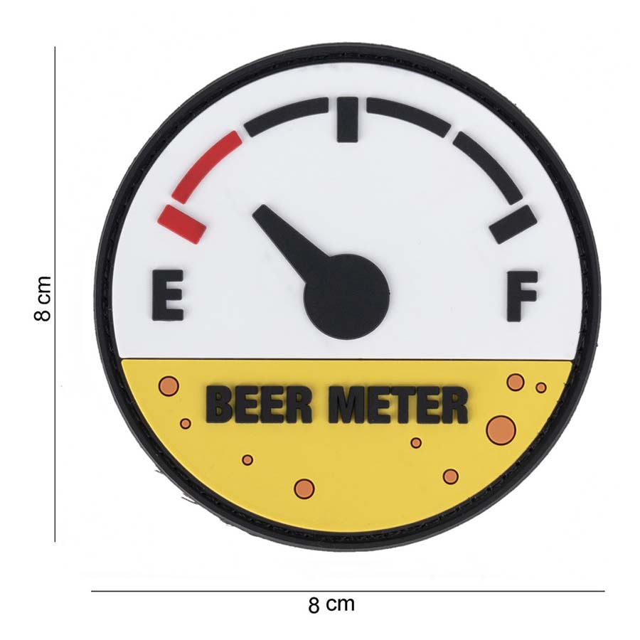 Embleem 3D PVC Beer meter #9061 Embleem 3D PVC Beer meter #9061