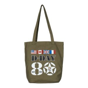 Canvas draagtas D-Day 44 vlaggen