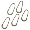 Zipper ring puller zakje met 5 stuks Zipper ring puller zakje met 5 stuks
