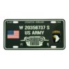 Nummerplaat D-Day Willys Nummerplaat D-Day Willys