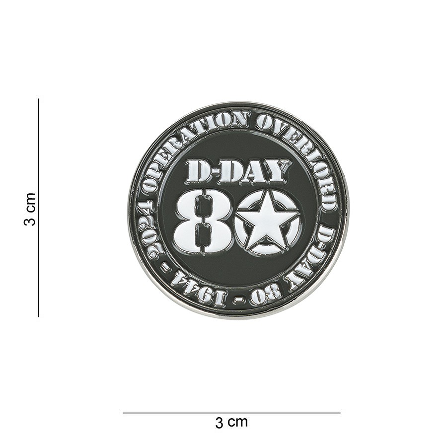 Embleem metaal D-Day 44 pin operation overlord #8015 Embleem metaal D-Day 44 pin operation overlord #8015