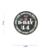 Embleem metaal D-Day 80 pin 5 beaches #5074