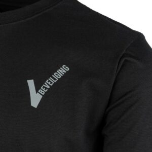 T-shirt beveiliging V-logo