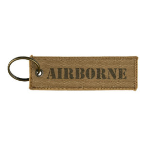 Sleutelhanger vintage canvas Airborne #100