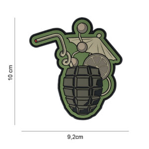 Embleem 3D PVC Cocktail grenade #13057