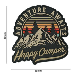Embleem 3D PVC Happy camper #14087