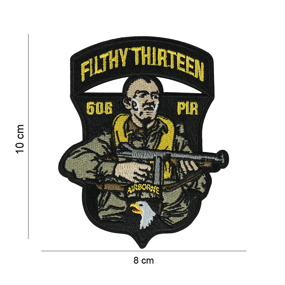 Embleem stof 506 PIR filthy thirteen #17085 Embleem stof 506 PIR filthy thirteen #17085