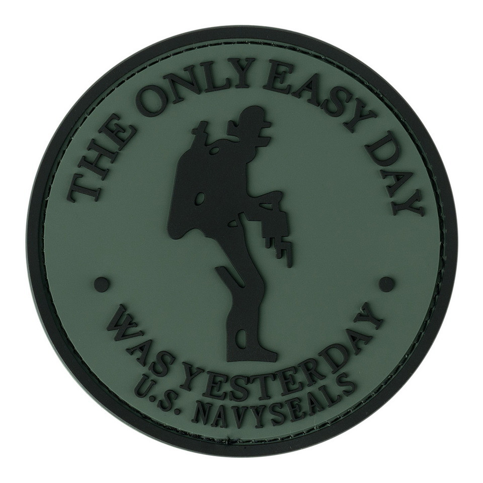 Embleem 3D PVC the only easy day #10103