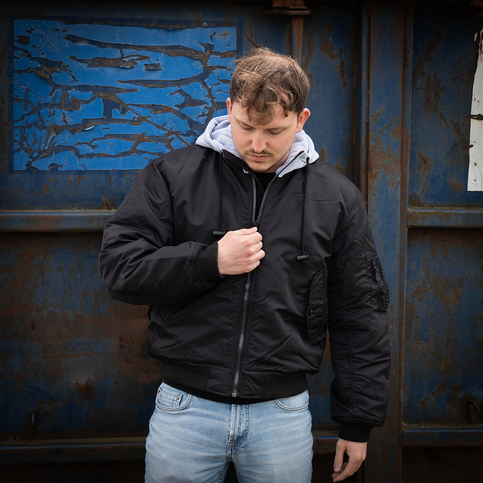 Fostex Garments MA-1 hooded bomber jack - Afbeelding 16