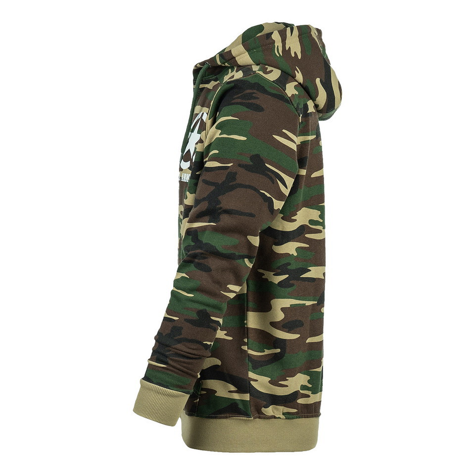 Fostex Garments Hoodie met rits Allied Star U.S. Army camo - Afbeelding 2