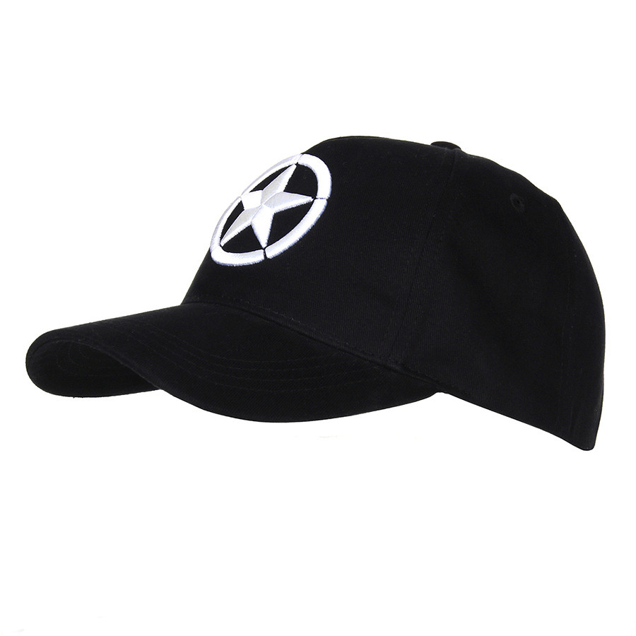 Fostex Garments Baseball cap Allied Star WWII 3D - Afbeelding 2