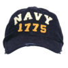 Fostex Garments Baseball cap stonewashed navy 1775 - Thumbnail Image 2