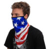 101 INC Gezichtsmasker met oorlus USA grote ster style 5 - Thumbnail Image 2