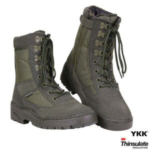 Sniper boots with YKK zipper