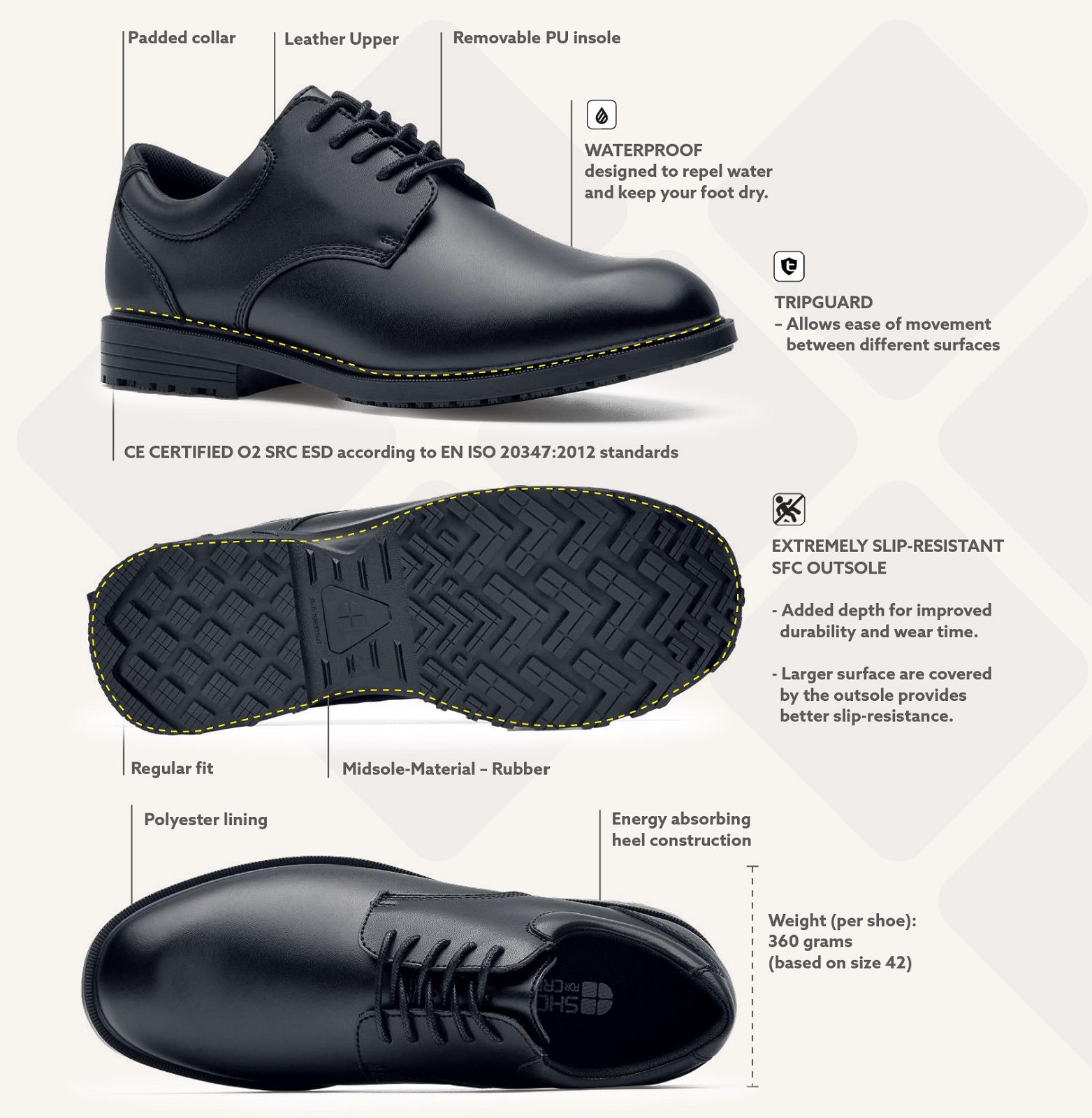 SFC Cambridge GL Security Shoes (O2 ESD) - Afbeelding 12