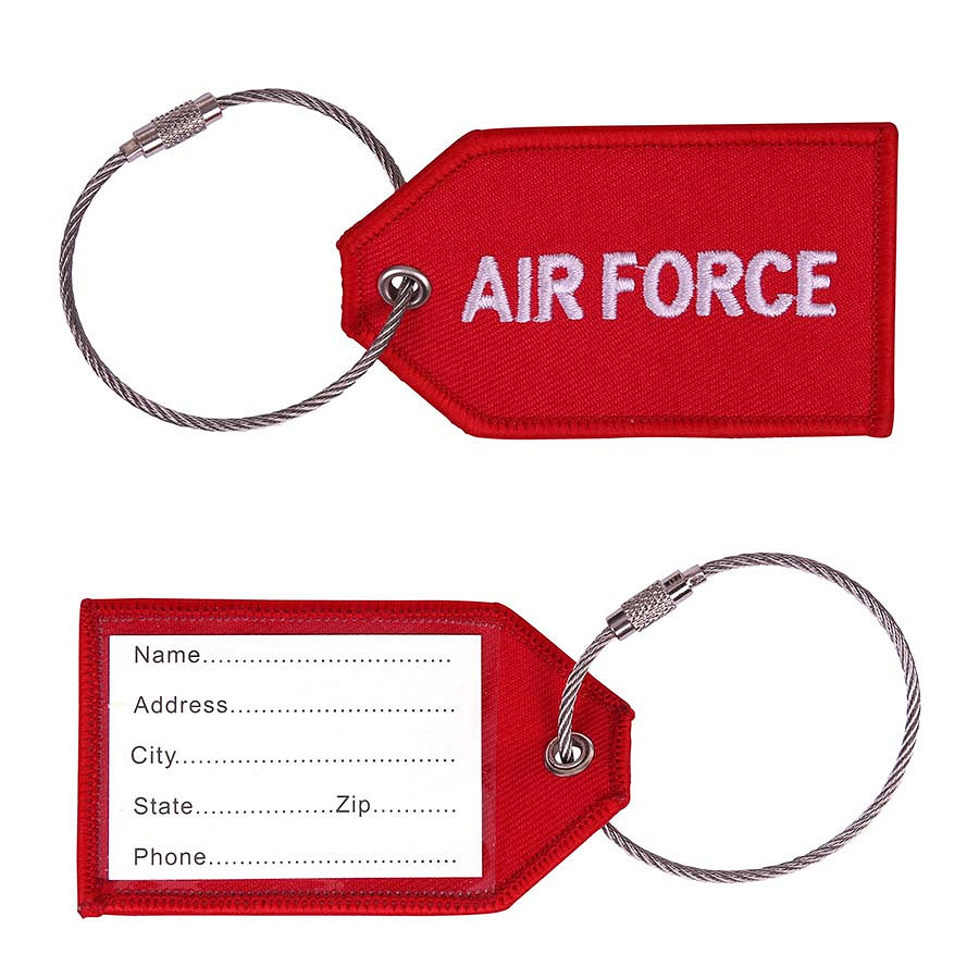 Bagage label Air Force #72#73 - Afbeelding 2