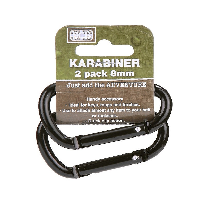 BCB BCB 8mm karabijnhaak (2 stuks) CL114 - Afbeelding 6